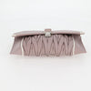 Miu Miu Madras Chain Clutch Matelasse Leather with Glitter