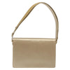 Secondhand Fendi Square Flap Beige Satin Bags