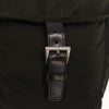 Secondhand Prada Zip Buckle Messenger Bag Tessuto