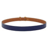 Secondhand Hermes Constance Belt Blue Leather Accessories