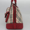 Secondhand Burberry Nova Check Handbag Nova Check Canvas and