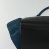 Secondhand Celine Trapeze Bag Blue Leather Bags