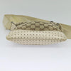 Secondhand Gucci Zip Messenger Bag GG Canvas with Perforated