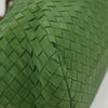 Secondhand Bottega Veneta Intrecciato Green Leather Bags