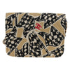 Secondhand Chanel Flap Card Holder on Chain Quilted Printed