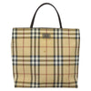 Secondhand Burberry Nova Check Tote canvas check pattern