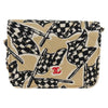 Secondhand Chanel Flap Card Holder on Chain Quilted Printed