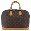Louis Vuitton Alma Handbag Monogram Canvas