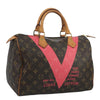 Secondhand Louis Vuitton Speedy Handbag Limited Edition V