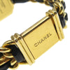 Chanel Premiere Rock Quartz Watch Plated Metal and Leather