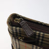Secondhand Burberry Nova Check Handbag Nova Check Canvas and