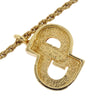 Secondhand Christian Dior CD Pendant Necklace Gold-plated