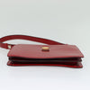 Secondhand Celine Shoulder Bag Red Leather Bags
