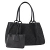 Secondhand Gucci Vintage Handbag Black Canvas Bags