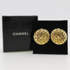 Secondhand Chanel Vintage Round CC Clip-On Earring