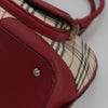 Secondhand Burberry Nova Check Handbag Nova Check Canvas and