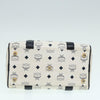 Secondhand MCM Visetos logogramme Handbag Canvas and
