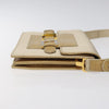 Secondhand Fendi Square Flap Beige Satin Bags