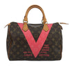 Secondhand Louis Vuitton Speedy Handbag Limited Edition V