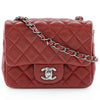 Chanel Square Classic Single Flap Bag Quilted Lambskin