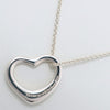 Secondhand Tiffany & Co. Elsa Peretti Open Heart Pendant Necklace Sterling