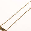 Secondhand Christian Dior CD Pendant Necklace Gold-plated