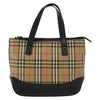 Secondhand Burberry Nova Handbag Check Pattern