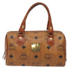 Secondhand MCM Visetos Handbag Canvas and