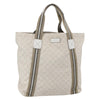 Gucci Original Web Tote GG Canvas