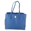 Secondhand MCM Vintage tote Blue Leather Accessories