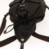 Secondhand Prada Vela Double Front Pocket Backpack Tessuto with Saffiano