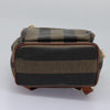 Fendi Pequin Front Pocket Backpack Coated Canvas