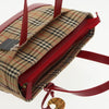 Secondhand Burberry Nova Handbag Check Pattern