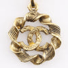 Secondhand Chanel Vintage CC Round Pendant Choker Necklace