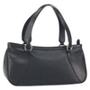 Secondhand Bvlgari Handbag Black Leather Bags