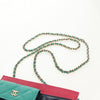 Chanel Tricolor CC Multi-Pocket Wallet on Chain Quilted Goatskin
