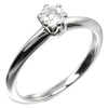 Secondhand Tiffany & Co. Tiffany Setting Solitaire Ring Platinum with RBC Diamond