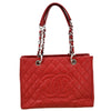 Chanel Grand Shopping Tote Quilted Caviar