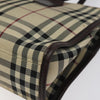 Secondhand Burberry Nova Check Handbag Nova Check Canvas and