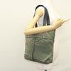 Secondhand Celine Tote bag Khaki Nylon Accessories