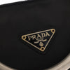 Secondhand Prada Metal Handles Tote Tessuto