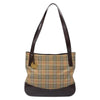 Secondhand Burberry Nova Check Tote canvas check pattern