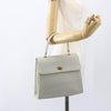 Secondhand Bally Vintage Handbag White Leather Bags