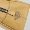 Secondhand Prada Bauletto Bag Beige Leather Bags
