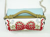 Secondhand Fendi Double Baguette Embroidered Studded