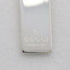 Secondhand Gucci Logo Bar Double Ball Necklace Silver 925