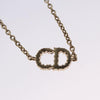 Secondhand Christian Dior Vintage CD Pendant Necklace
