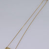 Secondhand Christian Dior CD Pendant Necklace Gold-plated