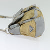 Secondhand Prada Double Pocket Buckle Flap Bag Tessuto with