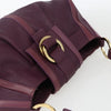 Secondhand Bvlgari Chandra Satchel Purple Leather Bags